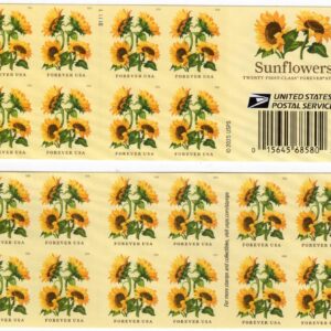 Scott #6067 Sunflower Booklet of 20 Forever Stamps - MNH