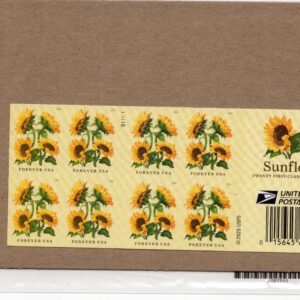 Scott #6067 Sunflower Booklet of 20 Forever Stamps - Sealed