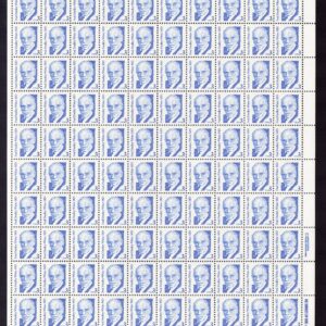 Scott #2170 Dr. Paul Dudley White Sheet of 100 Stamps - MNH P#1 UR