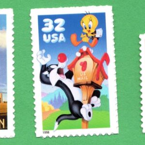 Scott #3203-3204-3206 Cinco de Mayo Tweety Wisconsin Single Stamps - MNH