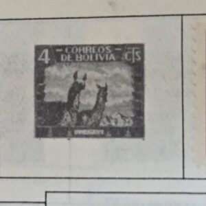 Stamp Bolivia 1939 #251 & 253 MH