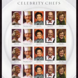 Scott #4926a (4923-26) Celebrity Chefs Sheet of 20 Stamps - MNH