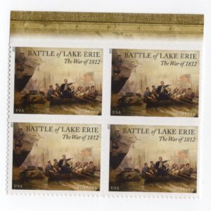 Scott #4805 Lake Erie War of 1812 Block of 4 Forever Stamps - MNH Top Selvage