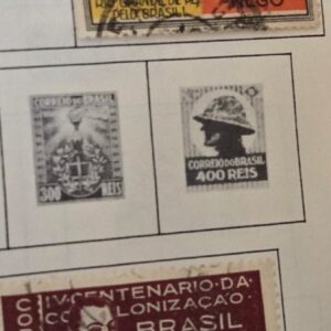 Stamp Brazil 1931-32 #351 & 362 used