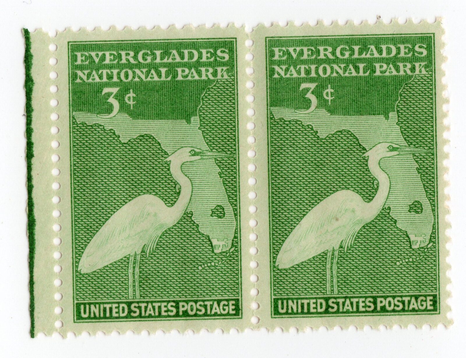 Scott #952 Everglades Florida Pair of Stamps - MNH