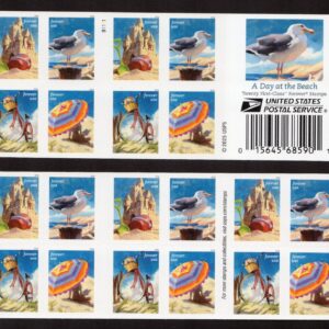 Scott #6073a A Day at the Beach Booklet of 20 Forever Stamps - MNH