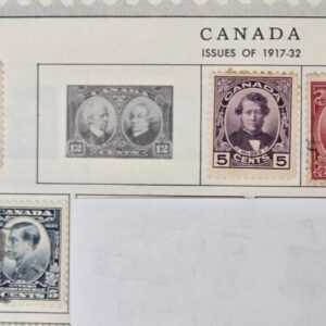Stamp Canada 1927-32 #135, 148, 193 used #146, 192 MH