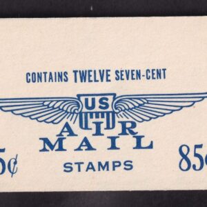 Scott #BKc6 (c51a) Jet Air Mail Booklet of 12 Stamps - MNH #2