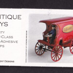 Scott #BK291 (3629b, 3629c, 3629d) Antique Toys Booklet of 20 Stamps - MNH