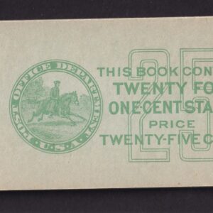 Scott #BK75 (632a) Benjamin Franklin Booklet of 24 Stamps - MNH XF #1