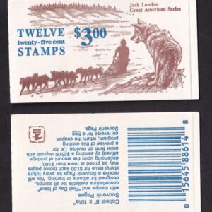 Scott #BK152 (2197a) Jack London Booklet of 12 Stamps - MNH