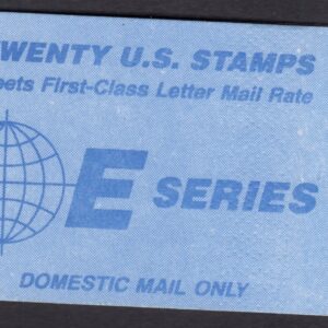 Scott #BK157 (2282a) Domestic Earth E Series Booklet of 20 Stamps MNH P#1111