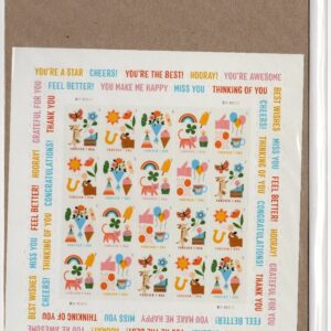 Scott #5807 Thinking of You Sheet of 20 Forever Stamps - Sealed
