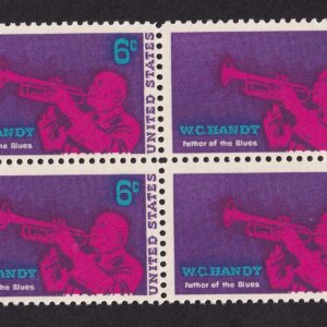 Scott #1372 W. C. Handy Block of 4 Stamps - MNH