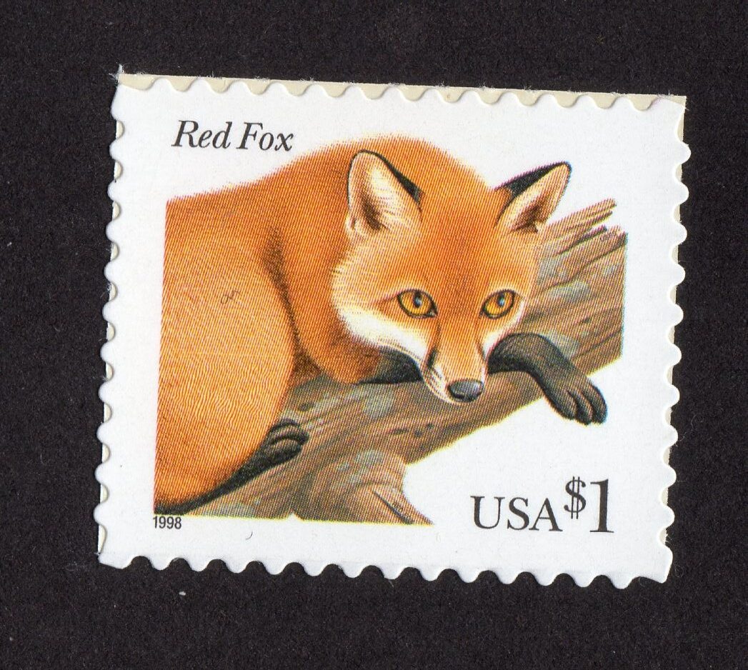 Scott #3036a Red Fox Single Stamp - MNH #4