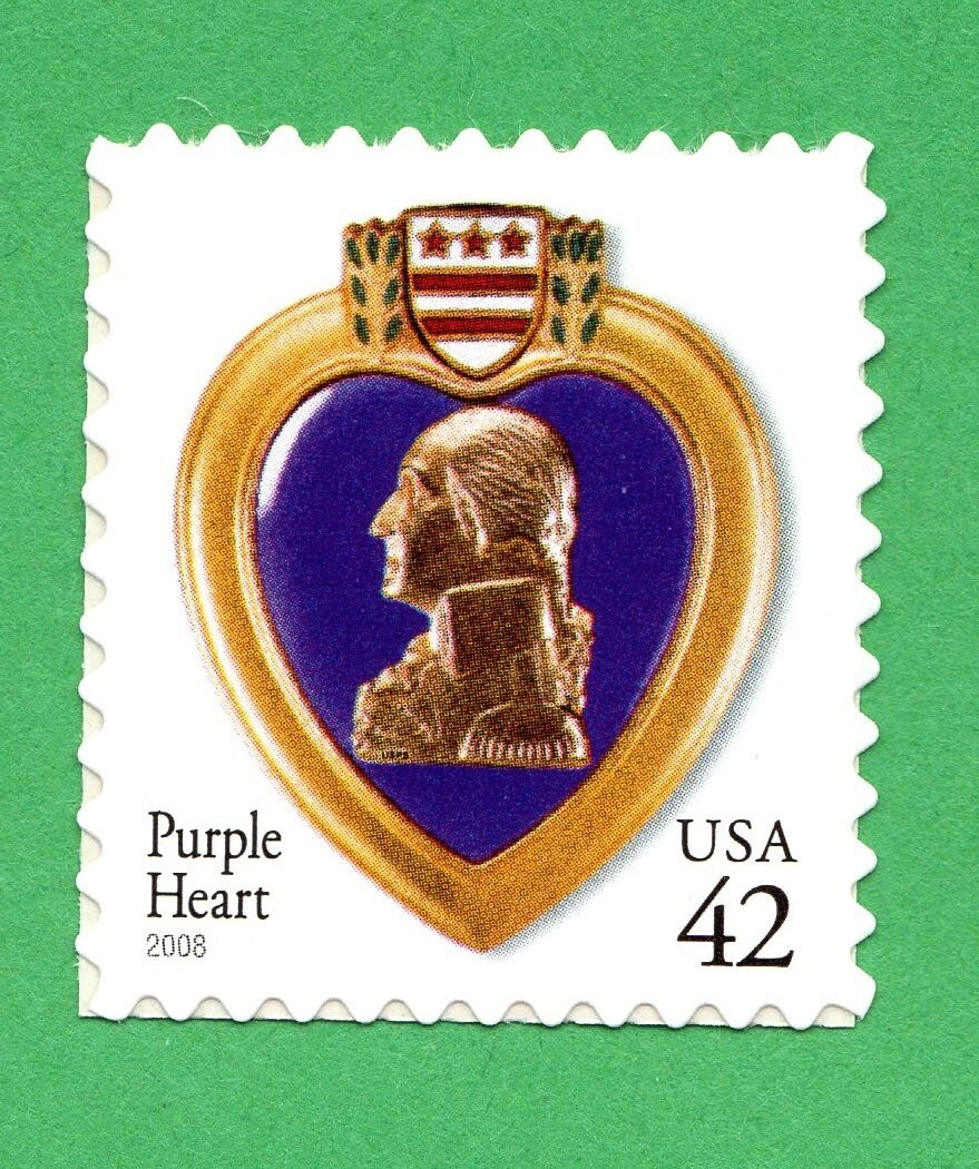Scott #4264 Purple Heart Veterans Single Stamp - MNH