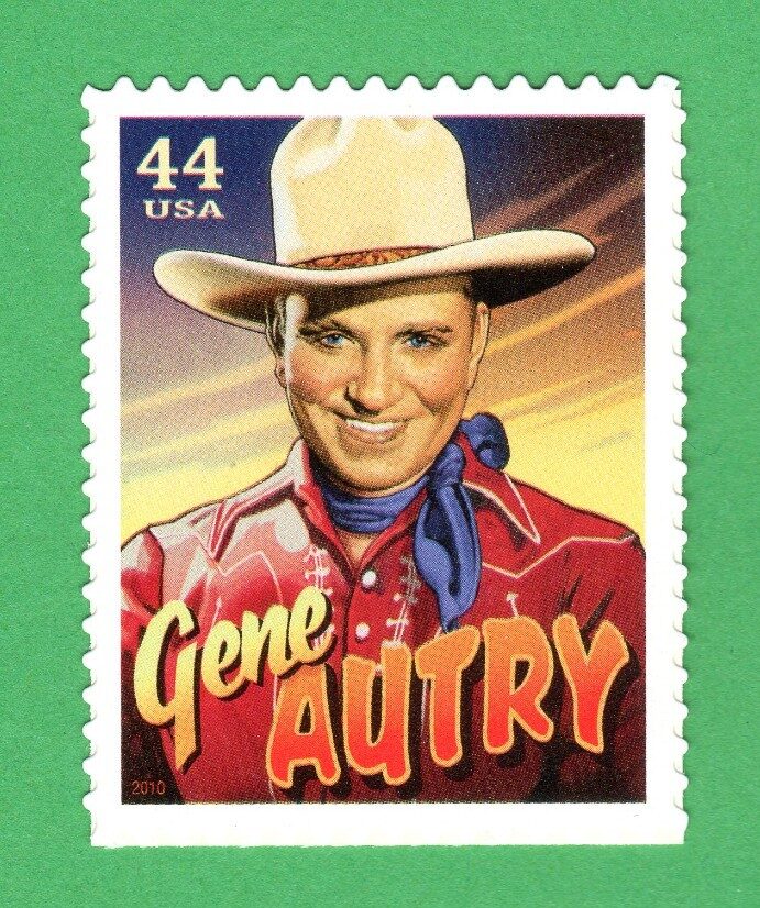 Scott #4449 Gene Autry Silver Screen Single Stamp - MNH