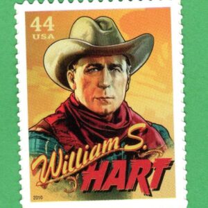 Scott #4448 William S. Hart Silver Screen Single Stamp - MNH