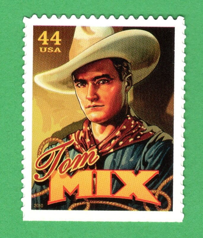Scott #4447 Tom Mix Silver Screen Single Stamp - MNH