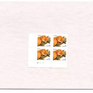 Scott #3036a Red Fox Plate Block of 4 Stamps - Sealed LL