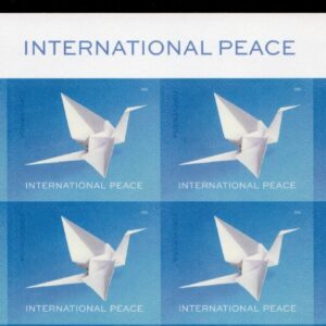 Scott #6104 International Peace Title Block of 8 Forever Stamps - MNH