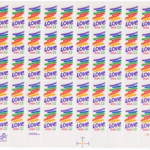 Scott #2143 Love Crayons Sheet of 50 Stamps - MNH
