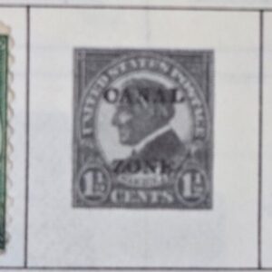Stamp Canal Zone 1924 #71 & #73 used