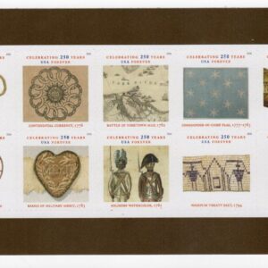 Scott #6087-6096 Treasures of Revolutionary Era Booklet Pane of 10 Stamps - MNH