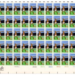 Scott #1790 Summer Olympics Javelin Sheet of 50 Stamps - MNH LR