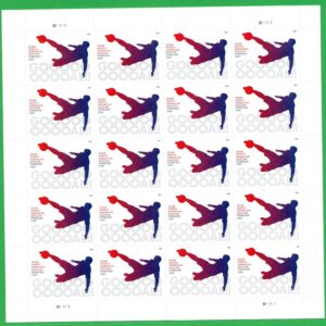Scott #6105 North American Soccer Sheet of 20 Forever Stamps MNH w/extra single