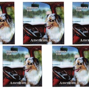 Scott #6106 American Icons Faithful Dog in Truck (5) Five Forever Stamps - MNH
