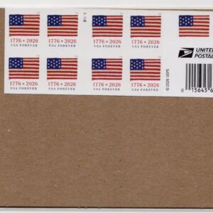 Scott #6112 Flag Booklet (BCA) of 20 Forever Stamps - MNH P#B1111 Sealed