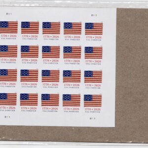 Scott #6107 Flag Sheet (BCA) of 20 Forever Stamps - MNH P#B1111 Sealed