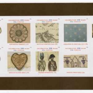 Scott #6087-6096 Treasures of Revolution Booklet Pane of 10 Stamps - MNH