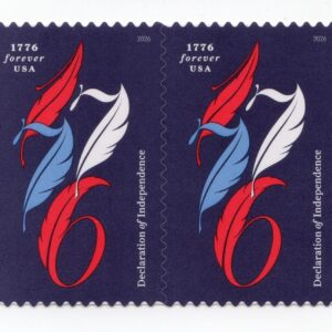 Scott #6114 1776 Declaration of Independence Pair of Stamps - MNH