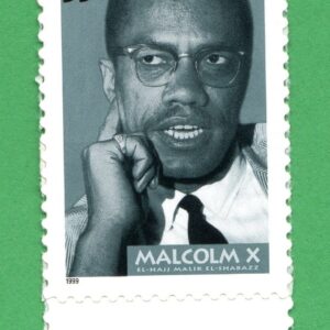 Scott #3273 Malcolm X Black Heritage Single Stamp - MNH XF #4