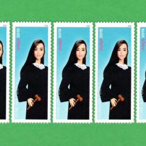 Scott #6115h Barbie You Can Be Anything Judge Lawyer (5) Five Forever Stamps
