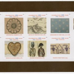 Scott #6087-6096 Treasures of Revolutionary Era Booklet Block of 10 Stamps - MNH