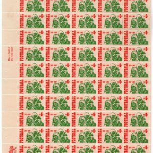 Scott #1382 Intercollegiate Football Sheet of 50 Stamps - MNH P#31403 UL