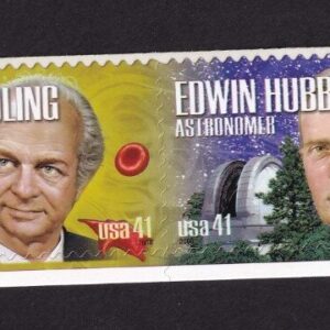 Scott #4227a (4224-27) American Scientists Plate Strip of 4 Stamps - MNH Bottom