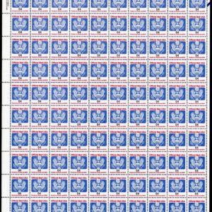 Scott #O146 Official Mail Sheet of 100 Stamps - MNH UL