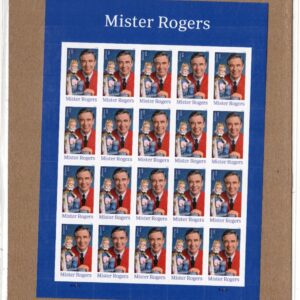 Scott #6097 Mister Rogers 2026 Contest Sheet of 20 Forever Stamps - Sealed