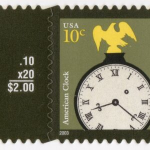 Scott #3757 American Clock 2003 Single Stamp - MNH w/Price