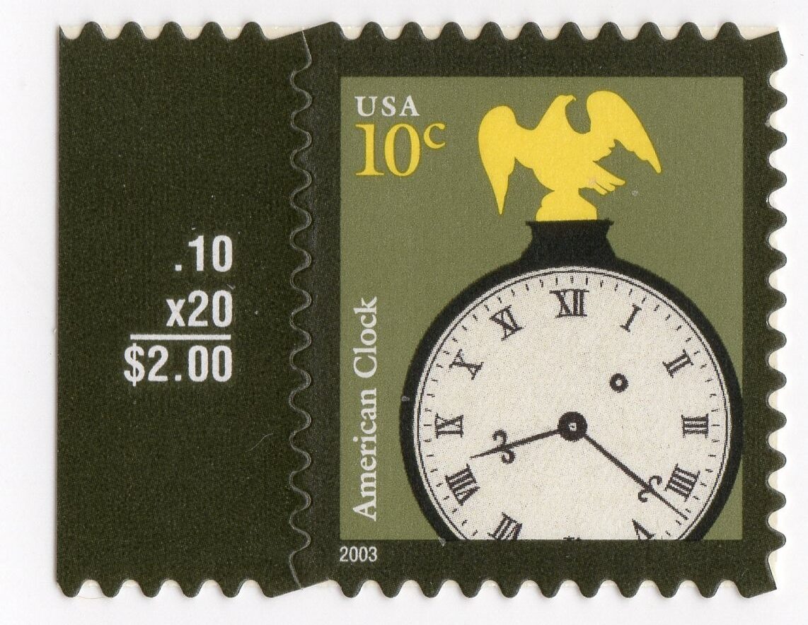Scott #3757 American Clock 2003 Single Stamp - MNH w/Price