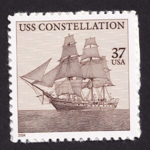 Scott #3869 USS Constellation Single Stamp - MNH #2