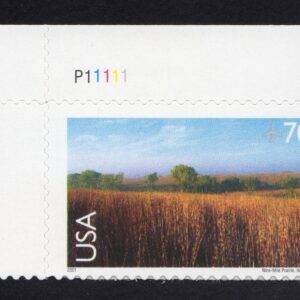 Scott #c136 Nine-Mile Prairie Plate # Single Airmail Stamp - MNH P#P11111
