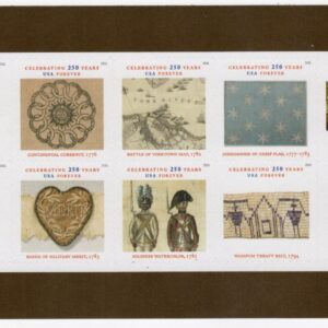 Scott #6087-6096 Treasures of Revolutionary Era Booklet Pane of 10 Stamps - MNH