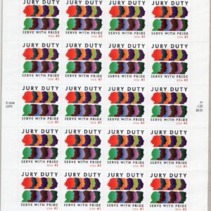 Scott #4200 Jury Duty Sheet of 20 Stamps - MNH