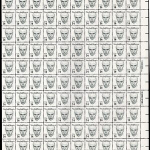 Scott #1856 Sinclair Lewis Sheet of 100 Stamps - MNH P#1 Right
