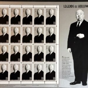 Scott #3226 Alfred Hitchcock (Rear Window, The Birds) Sheet of 20 Stamps